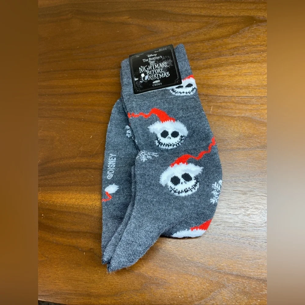 NWT Men's CHRISTMAS‎ Socks Nightmare Before Christmas L  9-13